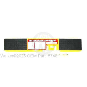 Walker Part # 5746 : 36 GEARBOX COVER