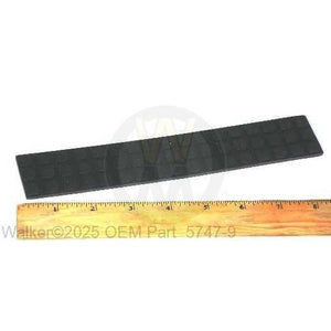 Walker Part # 5747-9 : RUBBER MAT (1.5X8.5)
