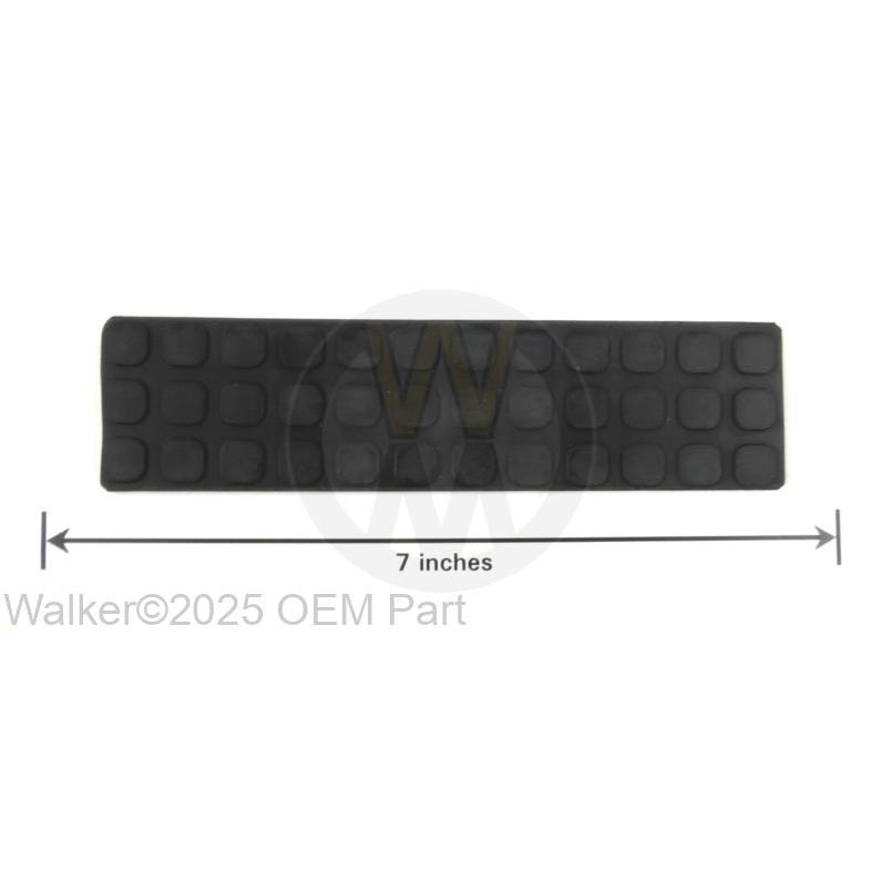 Walker Part # 5748-10 : RUBBER MAT (1-1/2x6)
