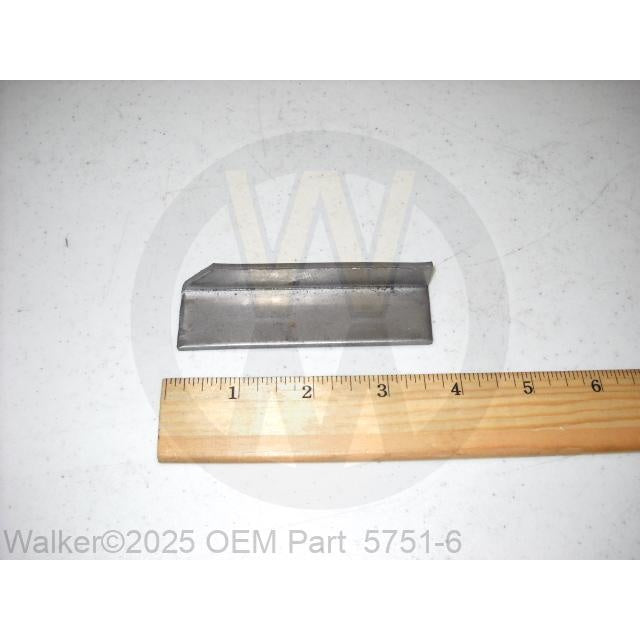 Walker Part # 5751-6 : 42SD DECK CAP STRIP/FRONT ( 3-9/16)