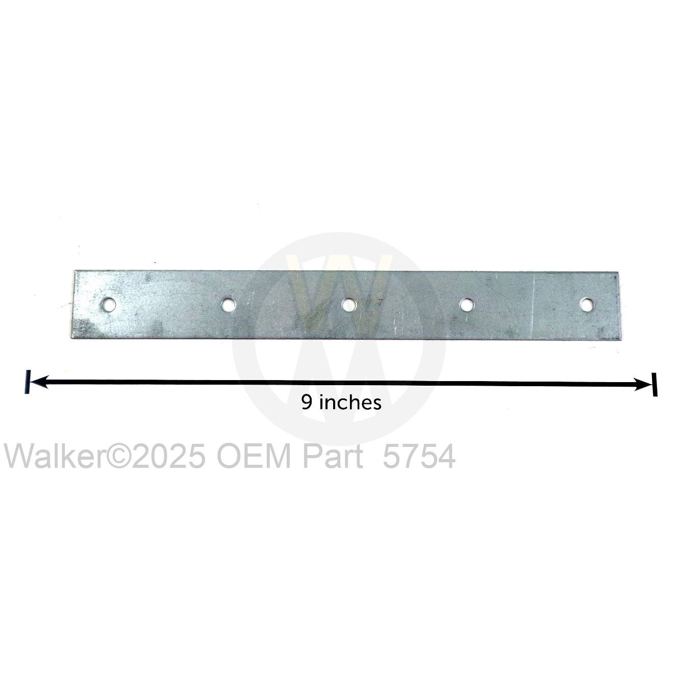 Walker Part # 5754 : BACKUP PLATE