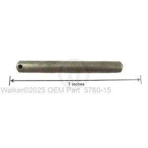 Walker Part # 5760-15 : 'Rear Deck Pin (5/8) 5-3/8''