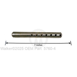 Walker Part # 5760-4 : REAR DECK PIN, 5/8 (WELD-ON REPAIR)