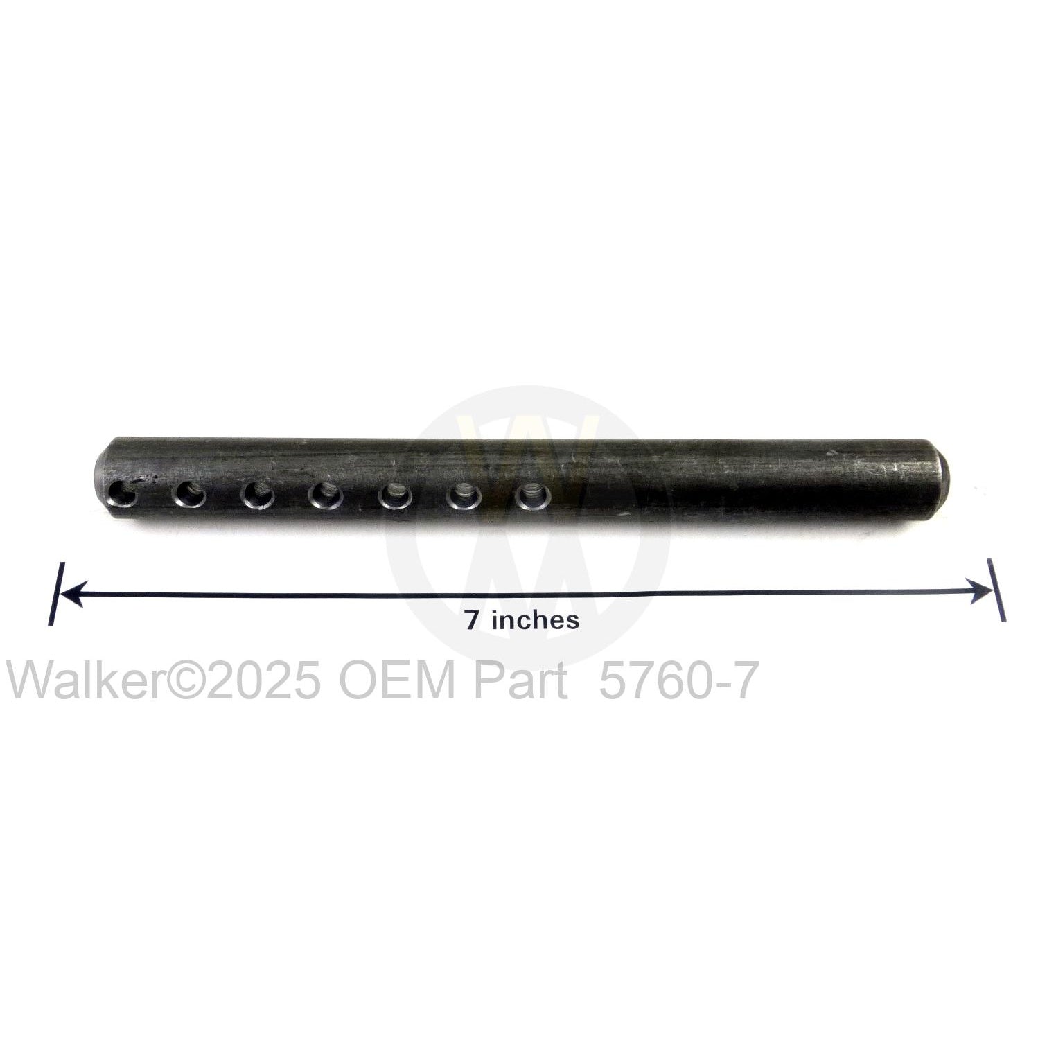 Walker Part # 5760-7 : FRONT DECK PIN, 5/8 (RAISED FRONT REPAIR)