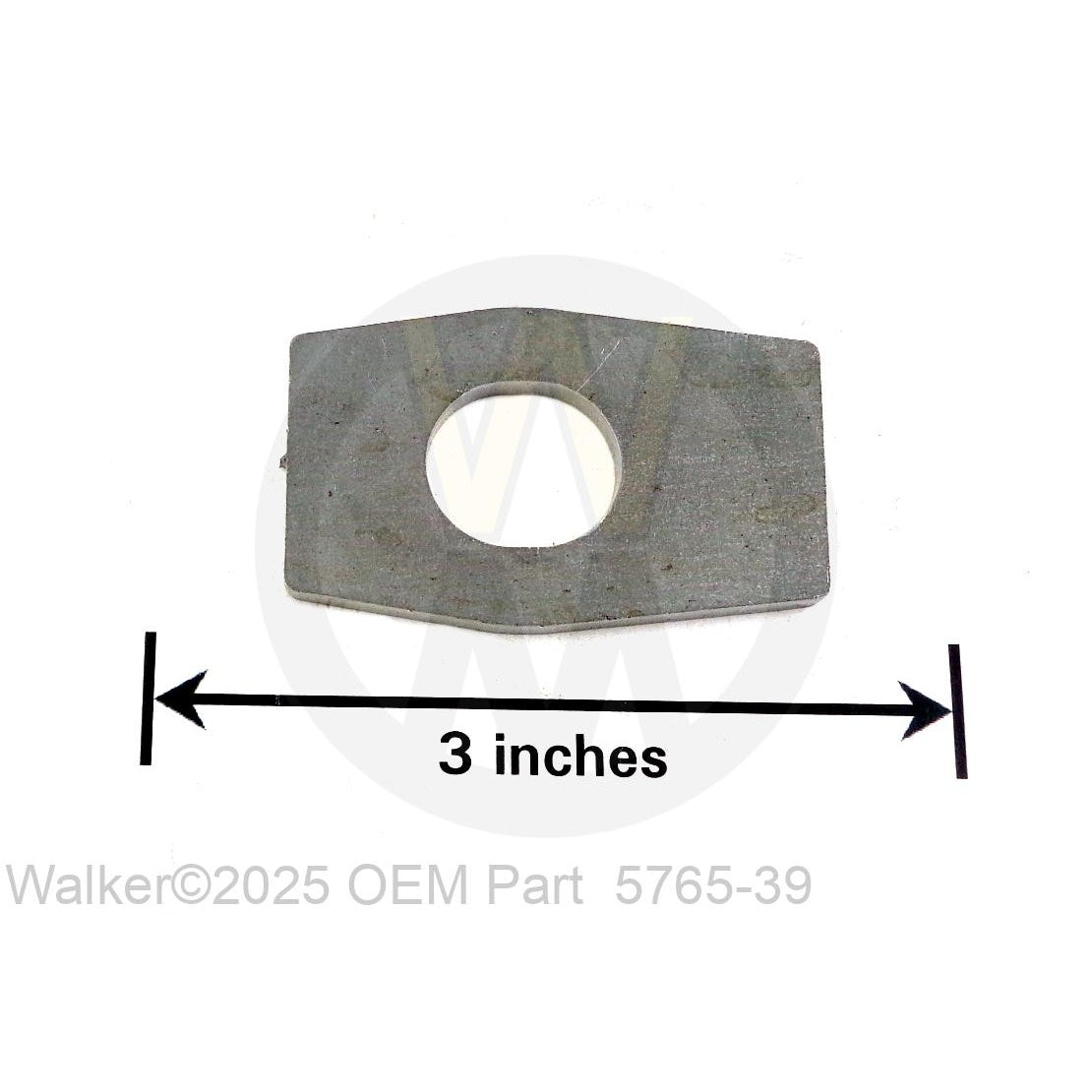 Walker Part # 5765-39 : PIN GUSSET/LASER