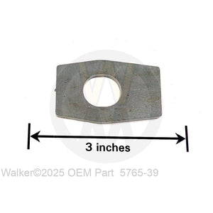 Walker Part # 5765-39 : PIN GUSSET/LASER