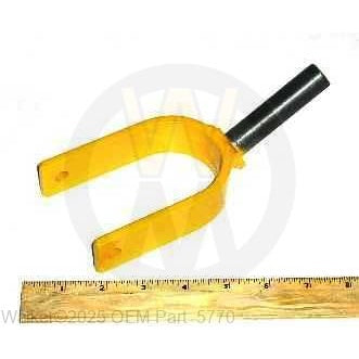 Walker Part # 5770 : (OB) Caster Wheel Fork (Fits 5715-2)
