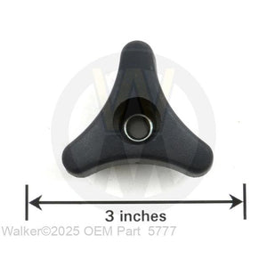 Walker Part # 5777 : (SU2703-8) Knob 5/16-18, Female (2-1/4)