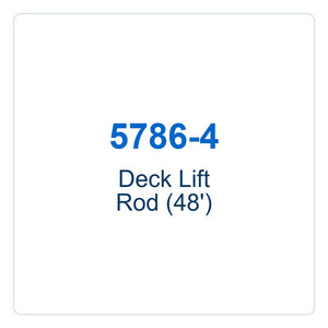 Walker Part # 5786-4 : Deck Lift Rod (48')