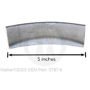 Walker Part # 5787-6 : DECK SKIRT REAR