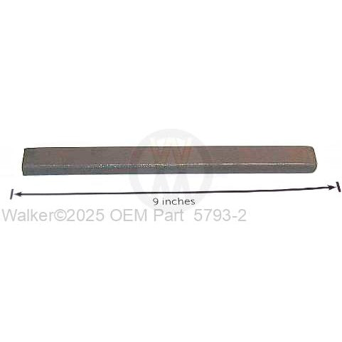 Walker Part # 5793-2 : CHUTE BOTTOM RNFRCMNT