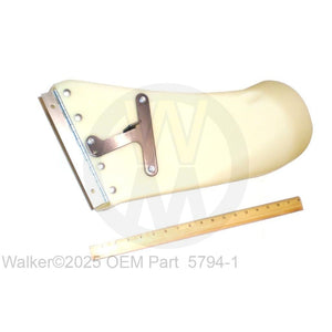 Walker Part # 5794-1 : DISCHARGE CHUTE ASSY