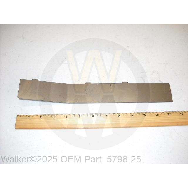 Walker Part # 5798-25 : DECK PAN SKIRT/LH/48R