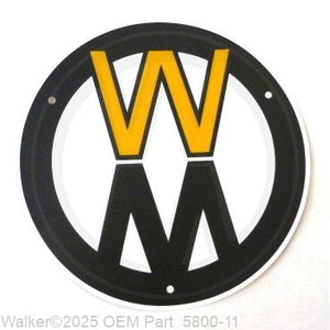 Walker Part # 5800-11 : (SU5801-4) (NR) Decal, Walker Round 8'