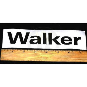 Walker Part # 5800-6 : DECAL, WALKER 6-3/4'