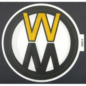 Walker Part # 5800-9 : Decal, Walker Round 4-3/4