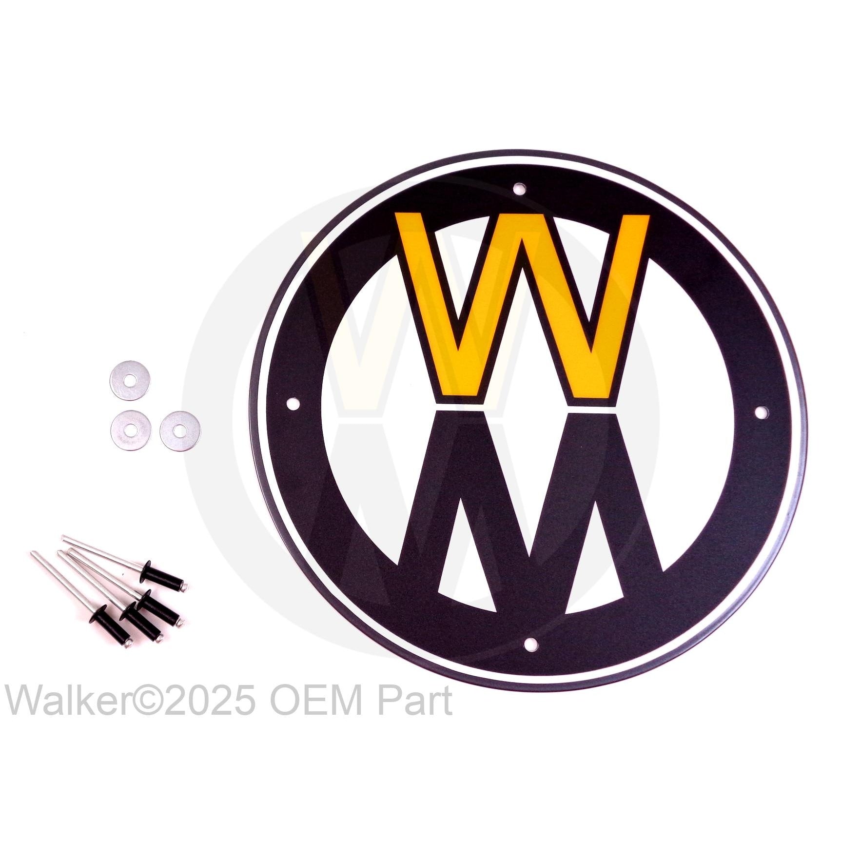 Walker Part # 5801-4 : Decal Plate Kit