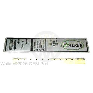 Walker Part # 5802-2 : DECAL, FENDER/LH/LEXAN