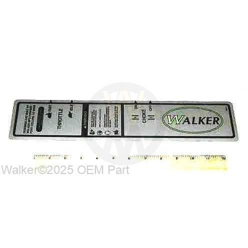 Walker Part # 5802-2 : DECAL, FENDER/LH/LEXAN