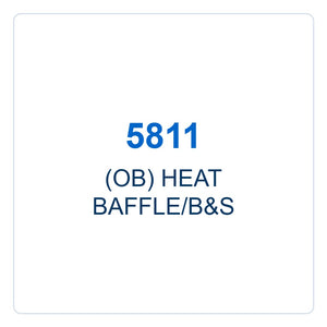 Walker Part # 5811 : (OB) HEAT BAFFLE/B&S