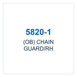Walker Part # 5820-1 : (OB) CHAIN GUARD/RH