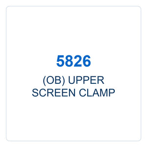 Walker Part # 5826 : (OB) UPPER SCREEN CLAMP