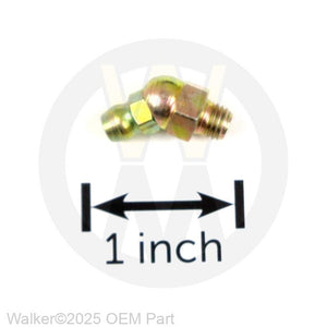 Walker Part # 5830-3 : GREASE FITTING (45 DEGREE)