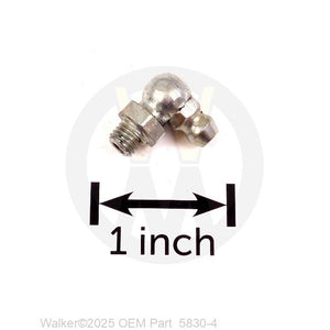 Walker Part # 5830-4 : GREASE FITTING (90 DEGREE)