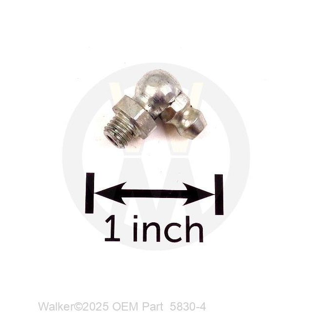 Walker Part # 5830-4 : GREASE FITTING (90 DEGREE)