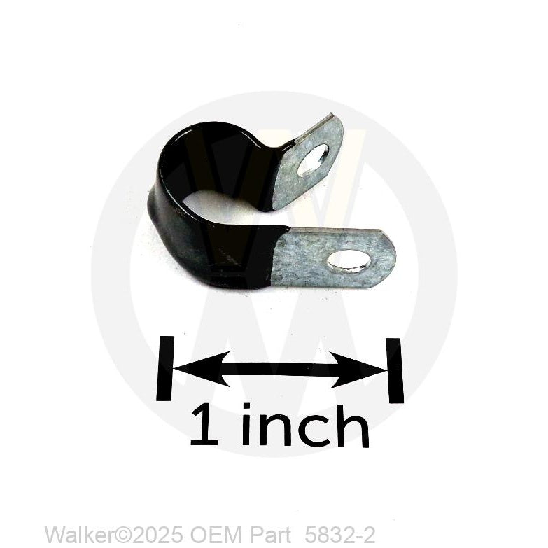 Walker Part # 5832-2 : Cable Clamp (3/8) .203 Hole