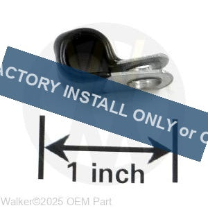 Walker Part # 5833-1 : Cable Clamp (1/4) .281 Hole