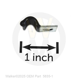 Walker Part # 5835-1 : CLAMP HALF (1/4)