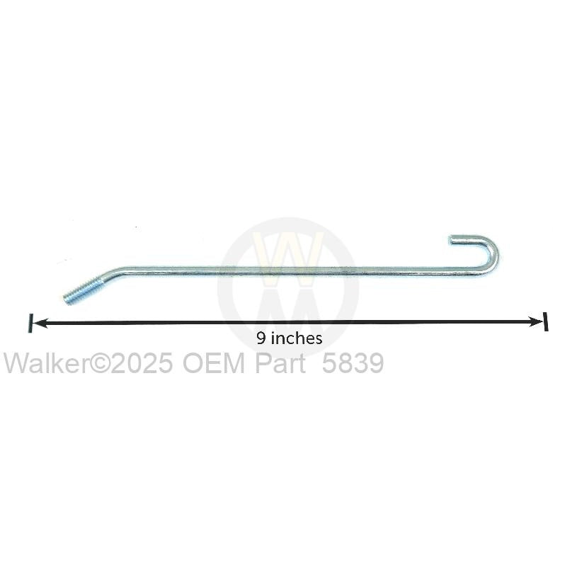 Walker Part # 5839 : HOOK BOLT