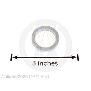 Walker Part # 5842-1 : WASHER (1.0IDx1.35OD)