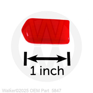 Walker Part # 5847 : PLASTIC TIP
