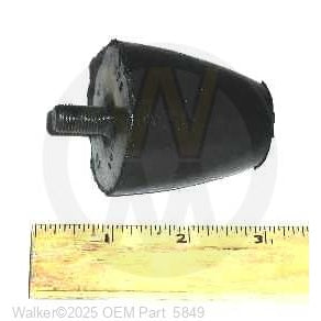 Walker Part # 5849 : (NR) RUBBER BUMPER