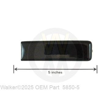 Walker Part # 5850-5 : HANDLE GRIP (1X1X3-3/4)