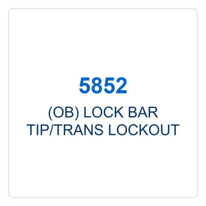 Walker Part # 5852 : (OB) LOCK BAR TIP/TRANS LOCKOUT