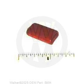 Walker Part # 5854 : PLASTIC TIP/OIL DIP STICK/B&S