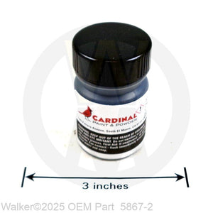 Walker Part # 5867-2 : Touch Up Paint Gray/ 1 oz