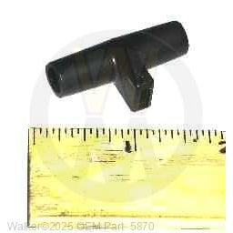 Walker Part # 5870 : TEE CONTROL KNOB (THROTTLE & CHOKE)