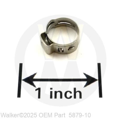 Walker Part # 5879-10 : Stepless Ear Clamp (13/32)