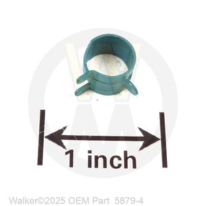 Walker Part # 5879-4 : HOSE CLAMP (7/16)