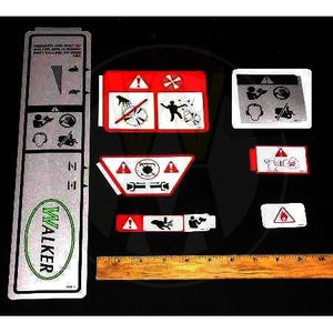 Walker Part # 5880-26 : Euro Decal Package/C/S