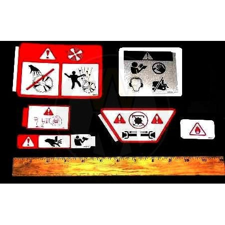 Walker Part # 5880-27 : Euro Decal Package D/T