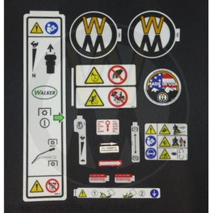 Walker Part # 5880-7 : DECAL PACKAGE/D