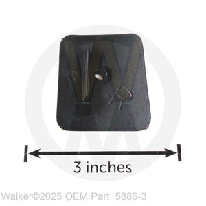 Walker Part # 5886-3 : COVER PLATE/RH (STD.)
