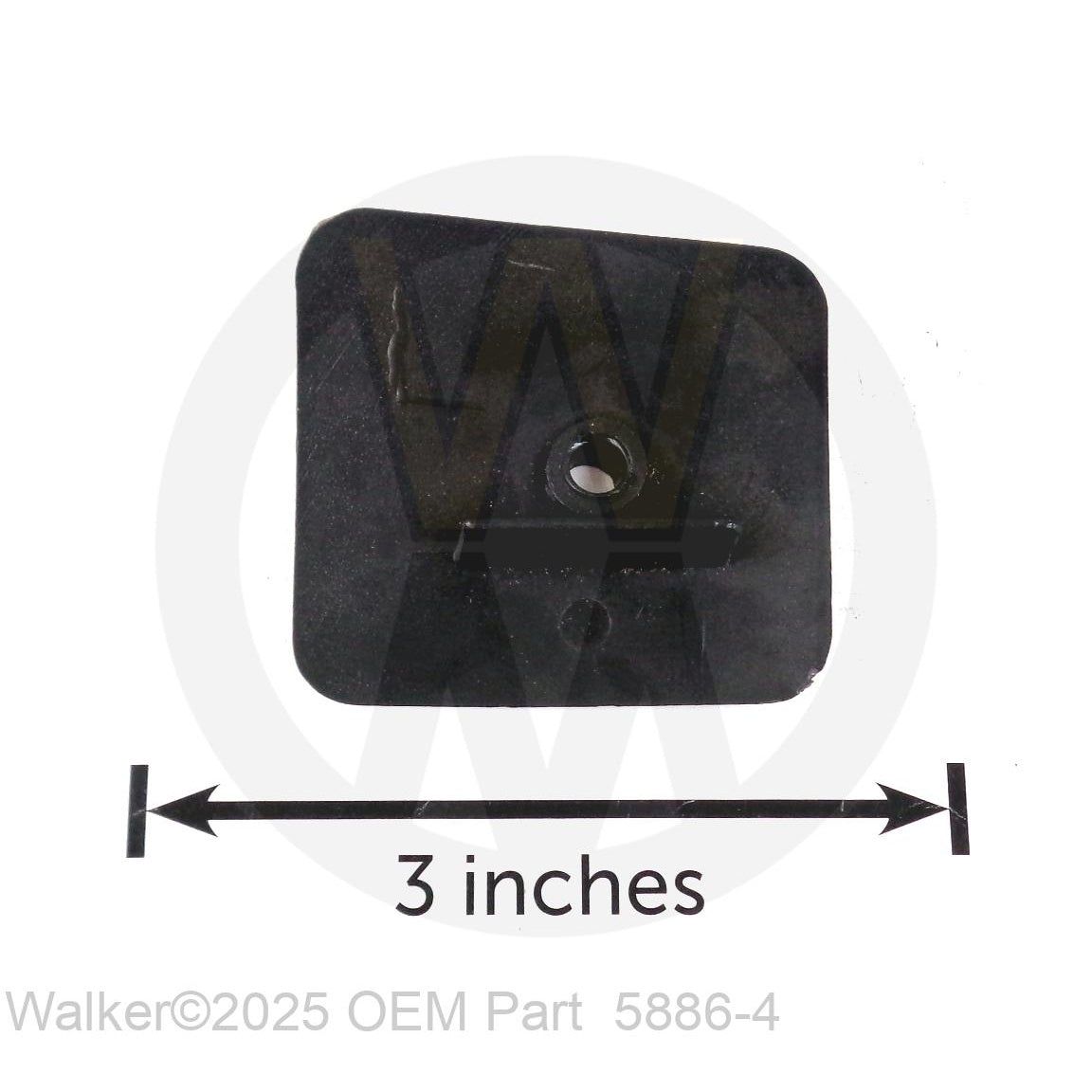Walker Part # 5886-4 : COVER PLATE/LH (STD.)