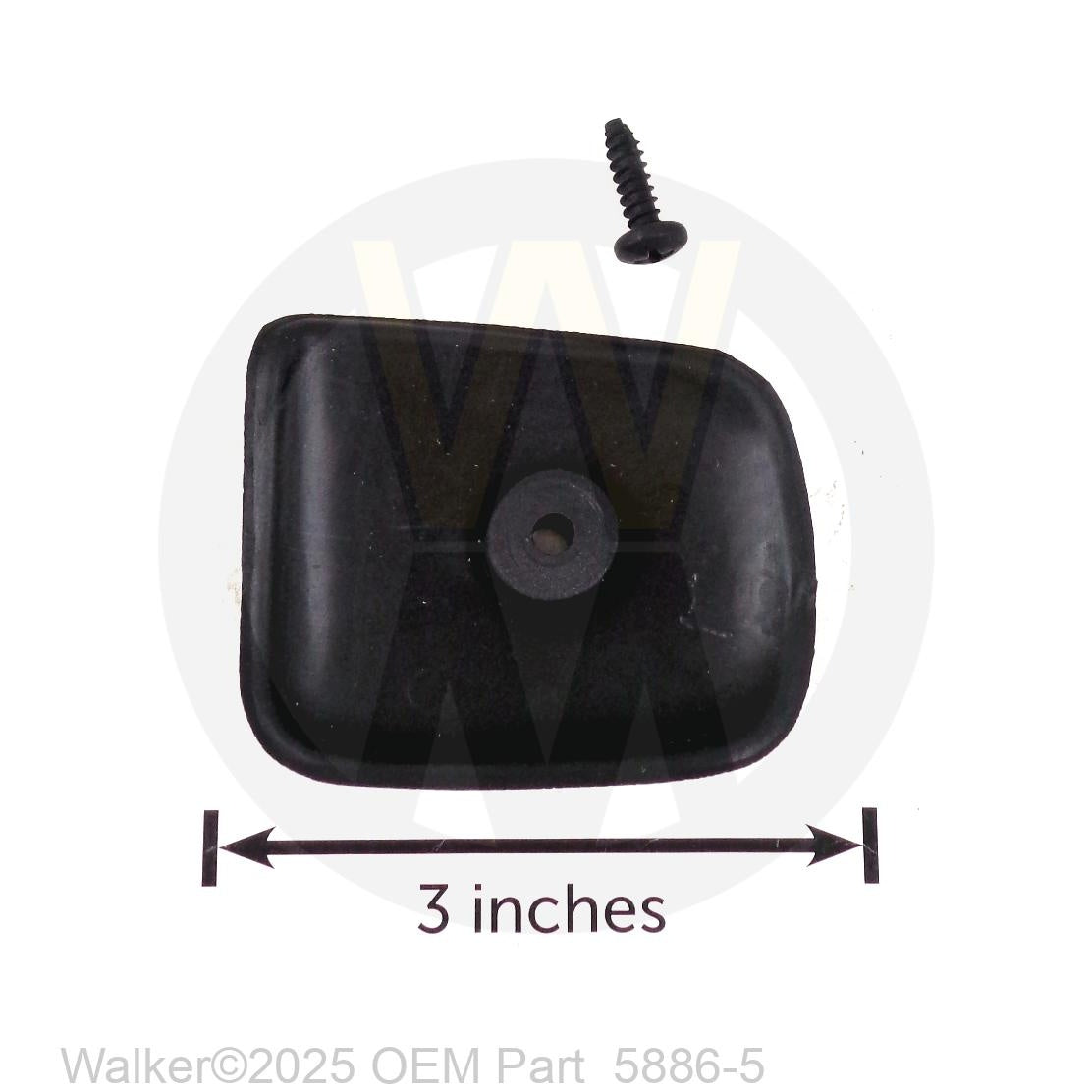 Walker Part # 5886-5 : COVER PLATE/LH