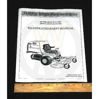 Walker Part # 5895-1 : PARTS MANUAL, C/S BOUND